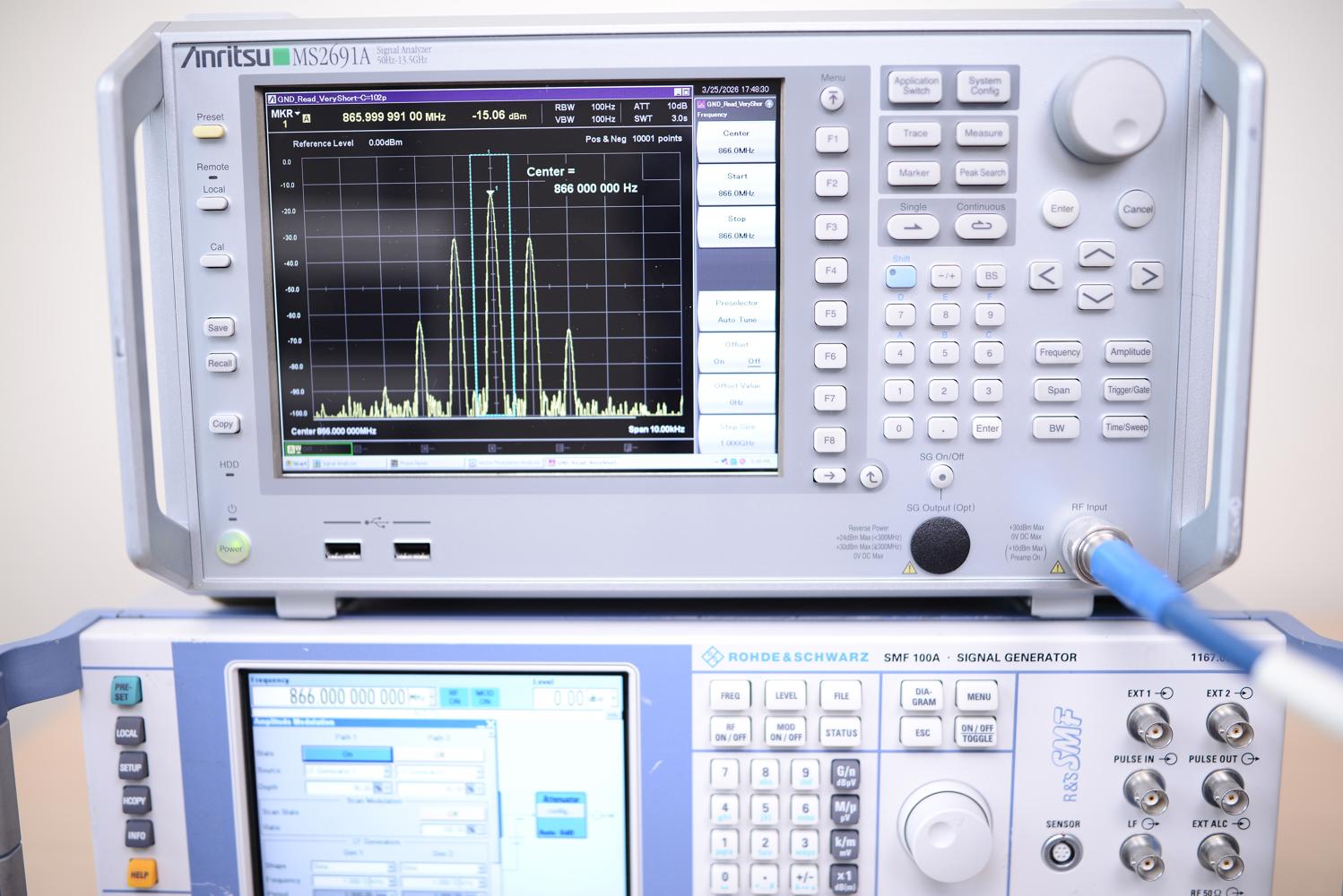 Анализатор спектра и сигналов Anritsu MS2691A